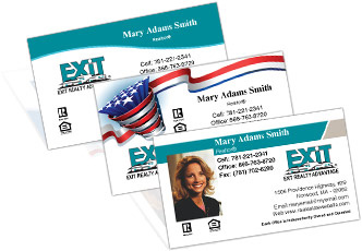 Real Estate Business Cards on Exit Real Estate Business Cards