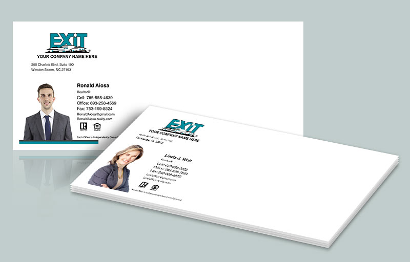 Exit Realty #10 Silhouette Envelopes - Exit Realty Approved Vendor - Custom Stationery Templates for Realtors | BestPrintBuy.com