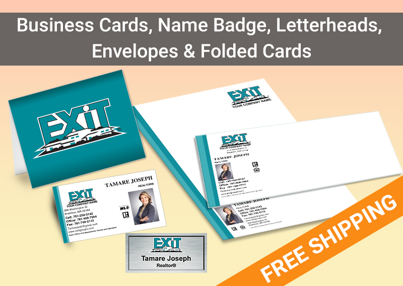 EXIT Realty Real Estate BC Agent Package -  personalized business cards| BestPrintBuy.com