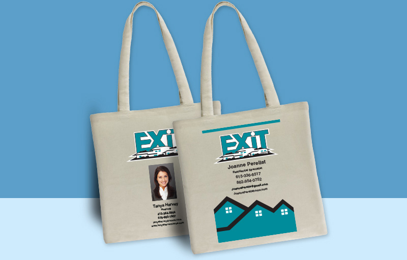 Exit Realty Real Estate Tote Bags -promotional products | BestPrintBuy.com