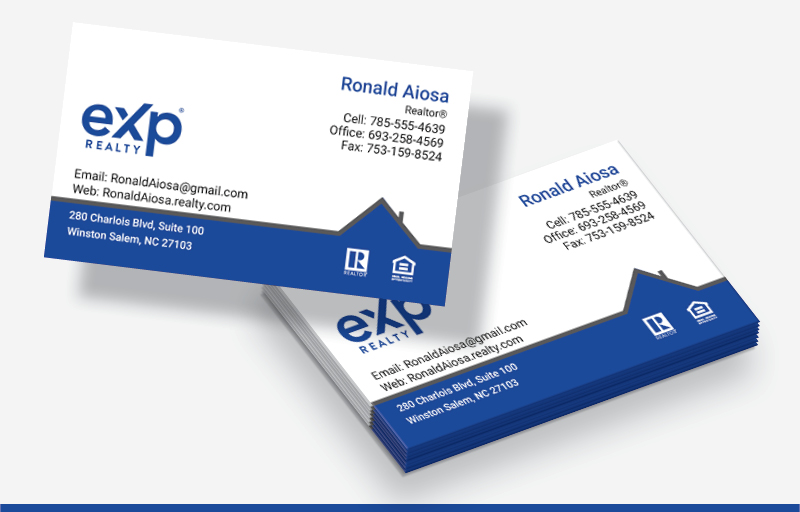 eXp Realty Real Estate Business Card Magnets Without Photo - eXp Realty  personalized marketing materials | BestPrintBuy.com