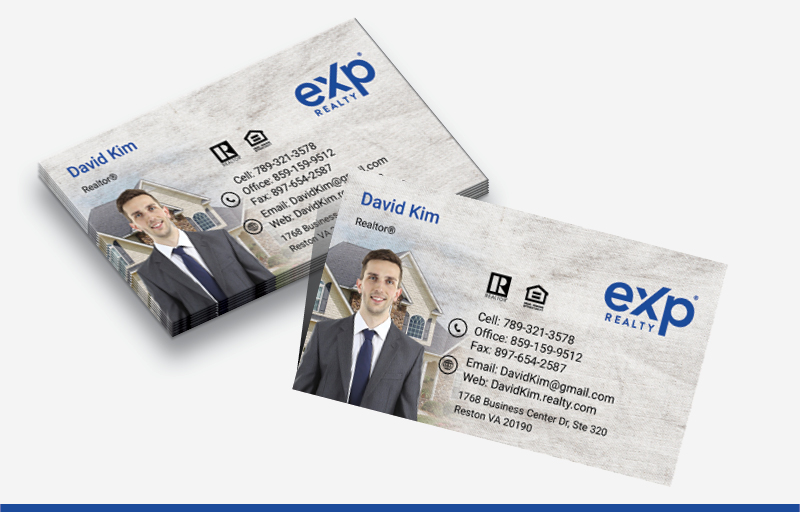 eXp Realty Real Estate Silhouette Business Card Magnets - eXp Realty personalized marketing materials | BestPrintBuy.com