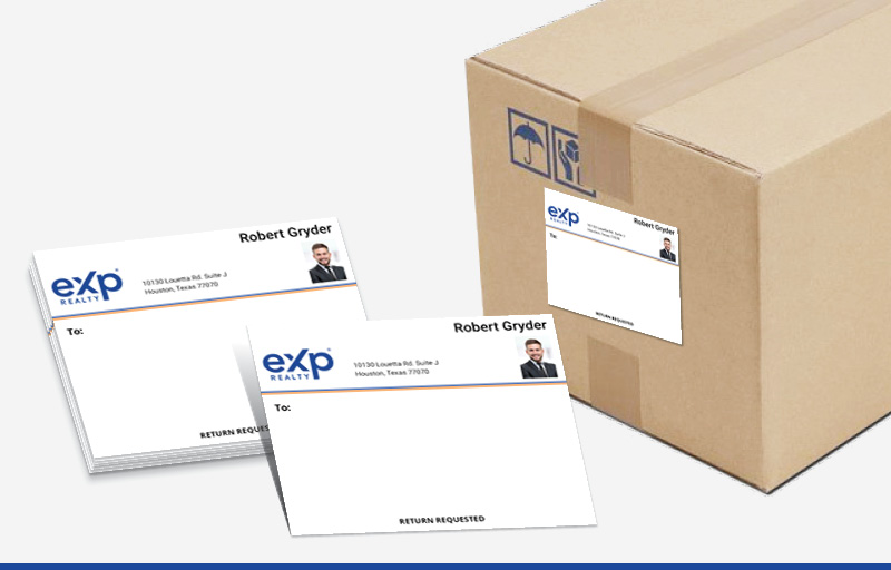 Real Estate Shipping Labels -  personalized mailing labels | BestPrintBuy.com