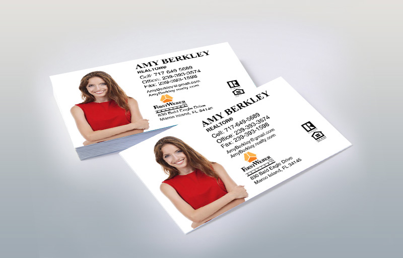 First Weber Realtors Real Estate Silhouette Business Cards - First Weber Realtors marketing materials | BestPrintBuy.com