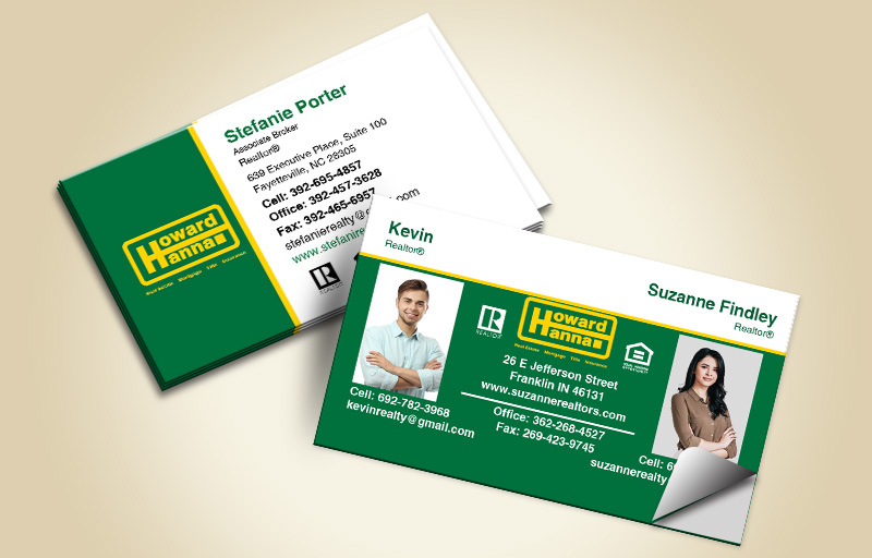 Howard Hanna Real Estate Team Business Card Labels - Howard Hanna marketing materials | BestPrintBuy.com
