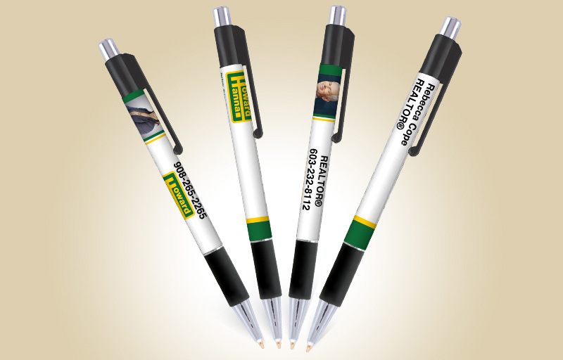 Howard Hanna Real Estate Colorama Grip Pens - promotional products | BestPrintBuy.com