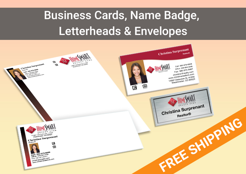 homesmart Real Estate BC Agent Package -  personalized business cards| BestPrintBuy.com