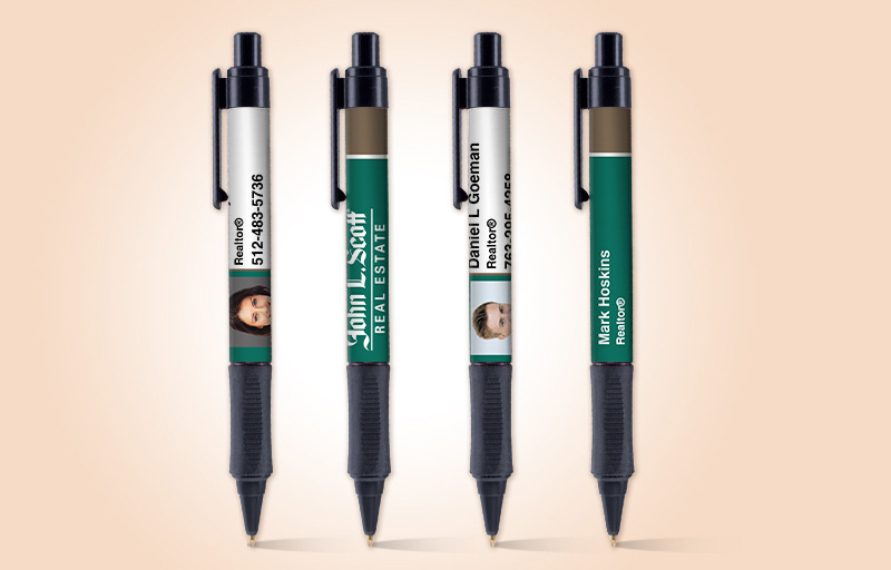 John L. Scott Real Estate Grip Write Pens - promotional products | BestPrintBuy.com