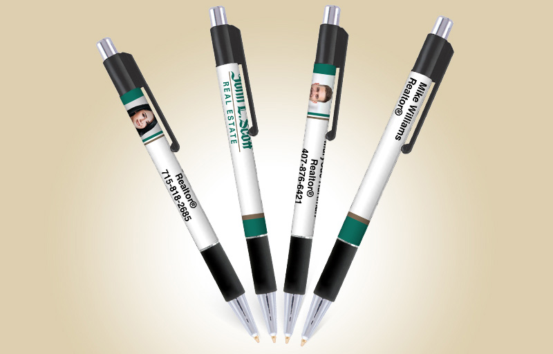 John L. Scott Real Estate Colorama Grip Pens - promotional products | BestPrintBuy.com