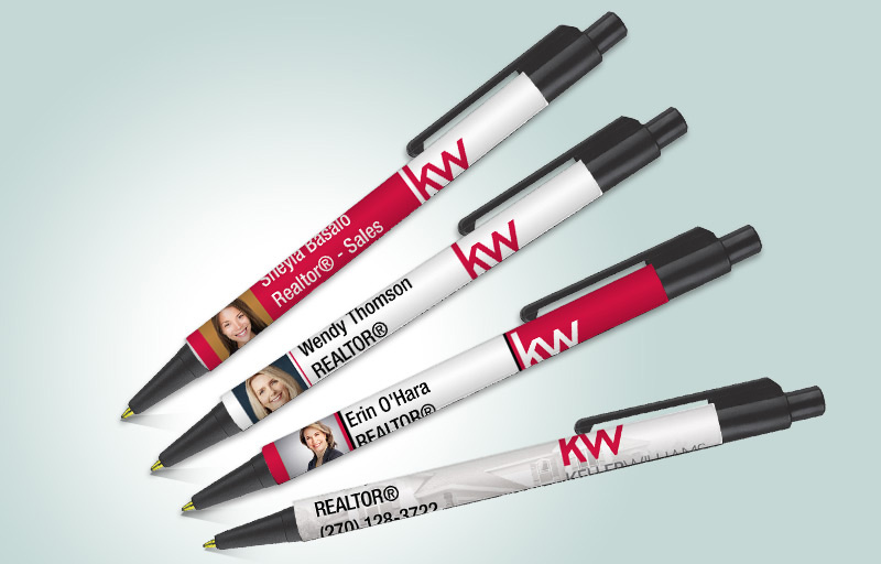 Keller Williams Real Estate Colorama Pens - KW approved vendor promotional products | BestPrintBuy.com