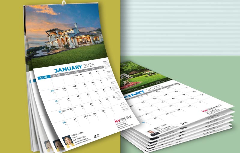 Keller Williams Real Estate Wall Calendars - KW approved vendor 2019 calendars | BestPrintBuy.com