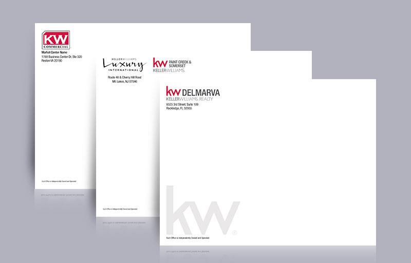 Keller Williams Real Estate Office Envelopes - 10 X 13 - KW Approved Vendor Custom 10 x 13 document envelopes for Realtors | BestPrintBuy.com