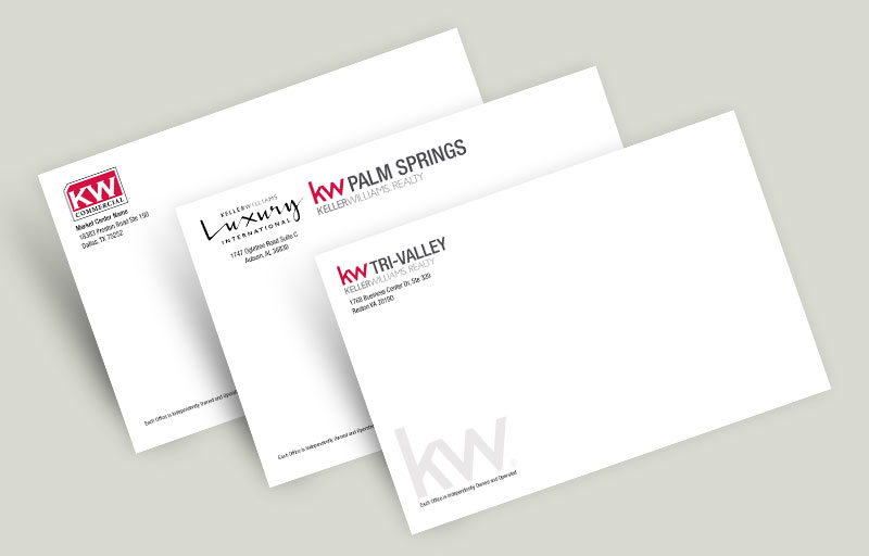 Keller Williams Real Estate Office Envelopes - 5.75