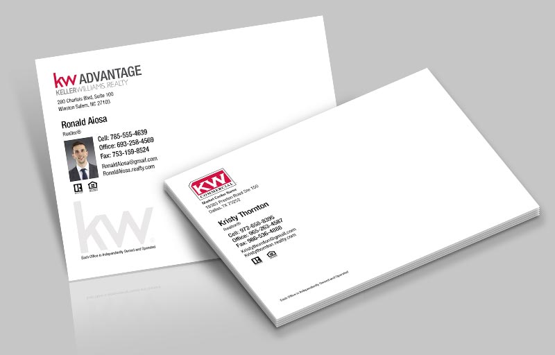 Keller Williams A2 Envelopes - KW Approved Vendor Custom A2 Envelopes Stationery for Realtors | BestPrintBuy.com