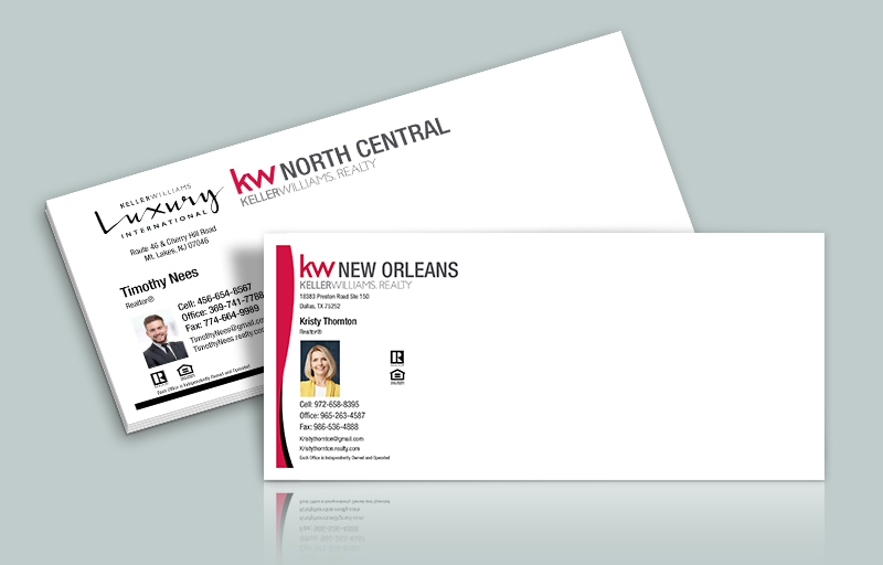Keller Williams Real Estate #10 Agent Envelopes - KW Approved Vendor - Custom Stationery Templates for Realtors | BestPrintBuy.com