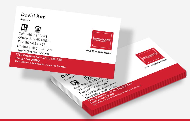 Long and Foster Real Estate Business Card Magnets Without Photo - Long and Foster  personalized marketing materials | BestPrintBuy.com