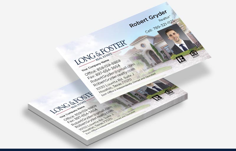 Long and Foster Real Estate Business Card Magnets With Photo - Long and Foster  personalized marketing materials | BestPrintBuy.com