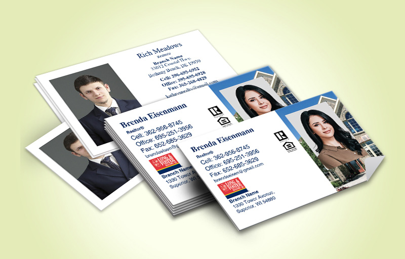 Long and Foster Real Estate Business Card Labels With Photo - Long and Foster marketing materials | BestPrintBuy.com
