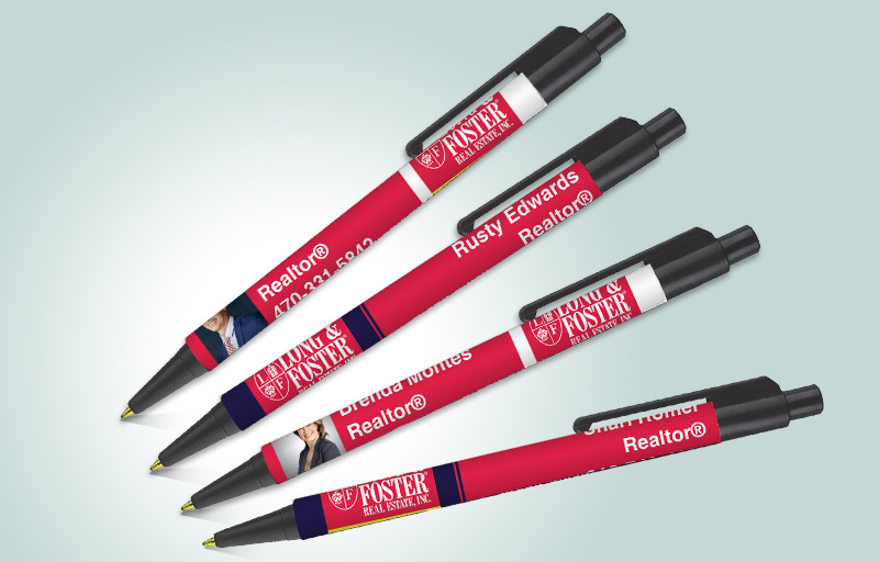 Long & Foster Real Estate Colorama Pens - promotional products | BestPrintBuy.com