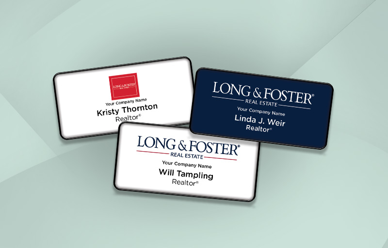 Long and Foster Real Estate Ultra Thick Business Cards -  Thick Stock & Matte Finish Business Cards for Realtors | BestPrintBuy.com