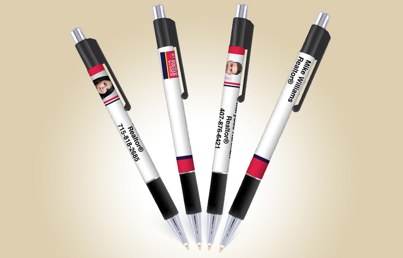 Long & Foster Real Estate Colorama Grip Pens - promotional products | BestPrintBuy.com
