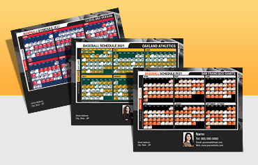 Assist2Sell Magnet Baseball Schedules