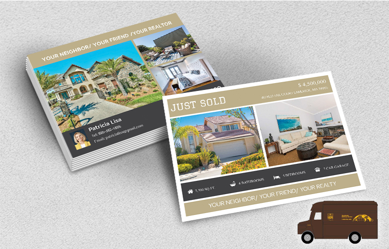 Century 21 Real Estate Postcards (Delivered to you) - C21 postcard templates | BestPrintBuy.com
