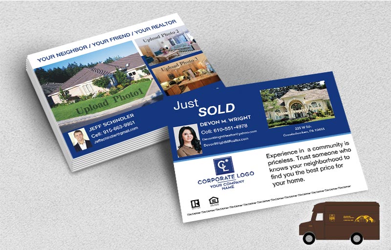 Coldwell Banker Real Estate Postcards (Delivered to you) - CB postcard templates | BestPrintBuy.com