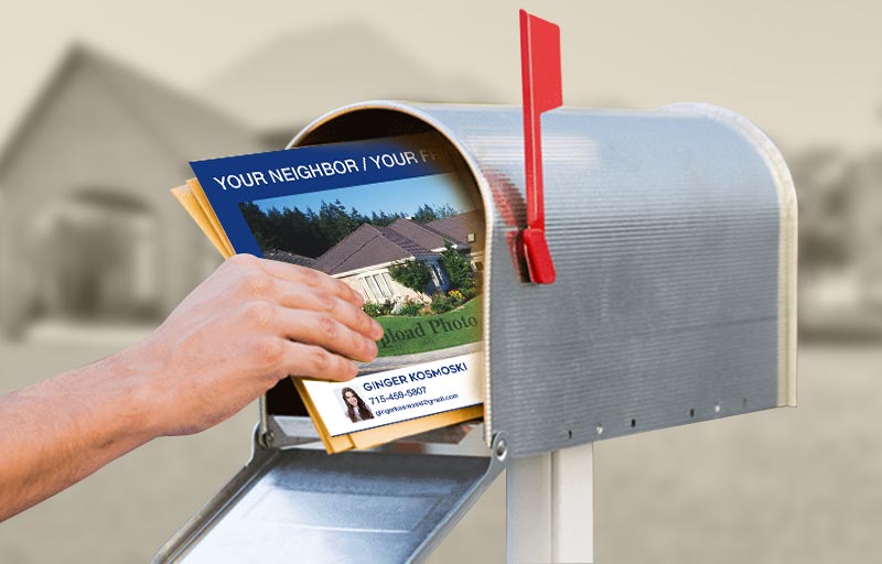 Coldwell Banker Real Estate Postcard Mailing - CB direct mail postcard templates and mailing services | BestPrintBuy.com
