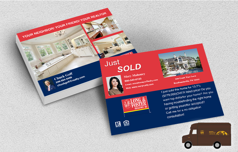 Long and Foster Real Estate Postcards (Delivered to you) - Long and Foster  postcard templates | BestPrintBuy.com