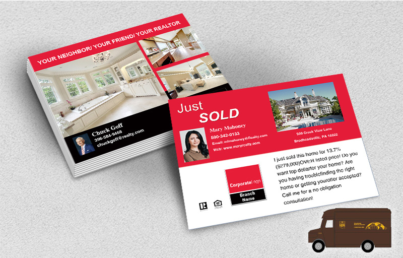 Real Living Real Estate Postcards (Delivered to you) - RL postcard templates | BestPrintBuy.com