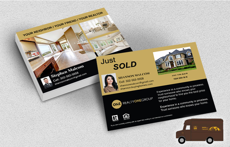 Realty One Group Real Estate Postcards (Delivered to you) - ROG postcard templates | BestPrintBuy.com