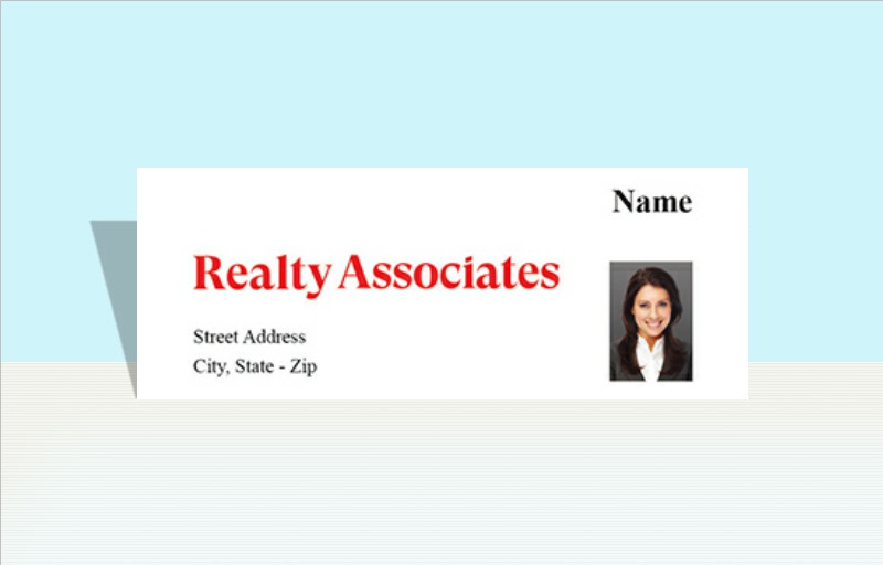 Realty Associates Real Estate Return Address Labels - Realty Associates  personalized mailing labels for envelopes | BestPrintBuy.com