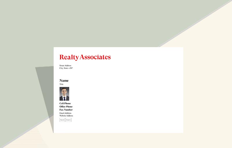 Realty Associates Real Estate A9 5.75