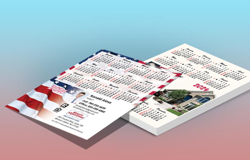Realty Executives Real Estate Full Calendar Magnets 3.5