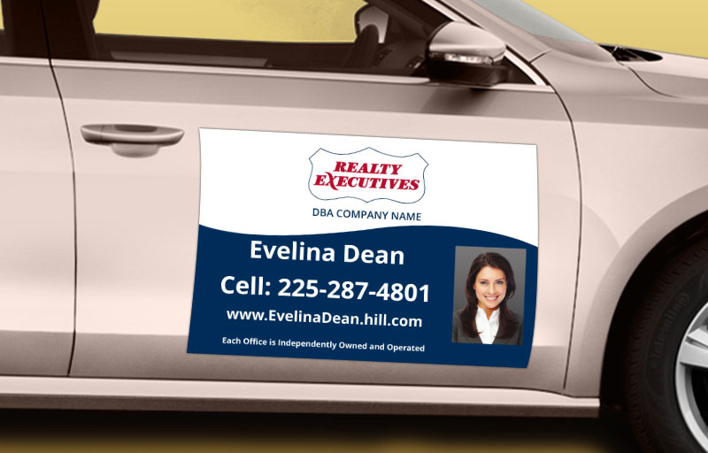 Realty Executives  Real Estate 12 x 18 with Photo Car Magnets - Realty Executives  approved vendor custom car magnets for realtors | BestPrintBuy.com