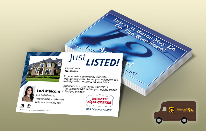 Realty Executives Real Estate EDDM Postcards - personalized Every Door Direct Mail Postcards | BestPrintBuy.com