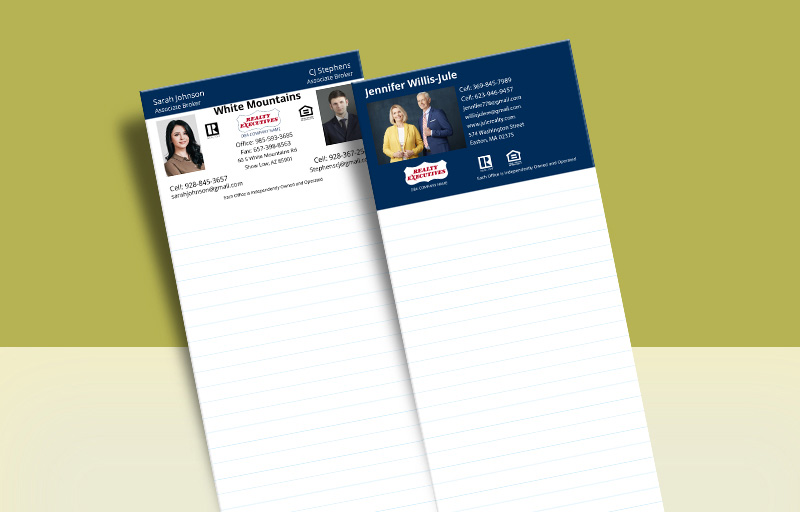 Realty Executives Real Estate Team Notepads - Realty Executives personalized realtor marketing materials | BestPrintBuy.com