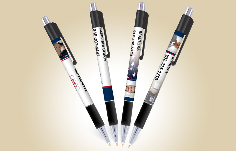 Realty Executives Real Estate Colorama Grip Pens - promotional products | BestPrintBuy.com