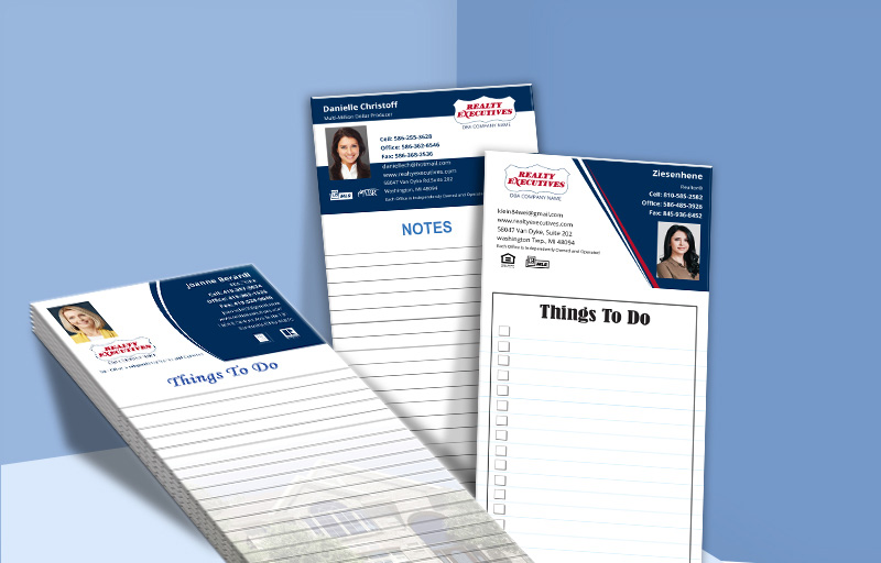 Realty Executives Real Estate Personalized Notepads - Realty Executives custom stationery and marketing tools | BestPrintBuy.com