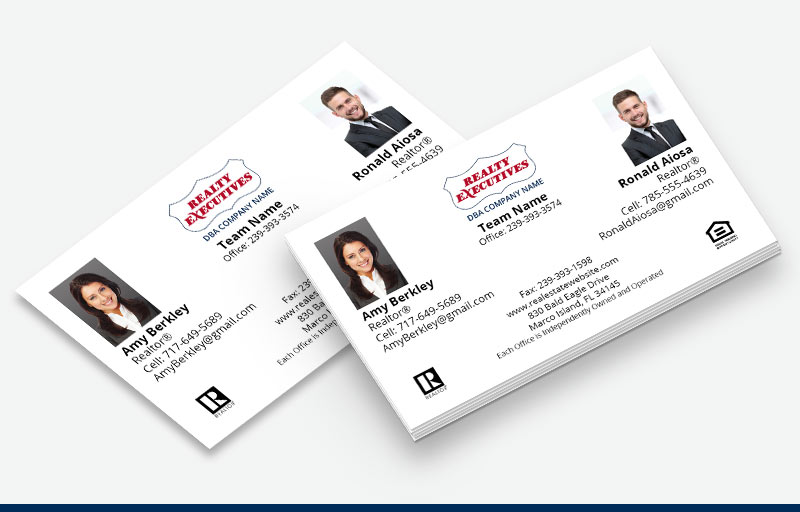 Realty Executives Real Estate Team Business Cards - Realty Executives  marketing materials | BestPrintBuy.com