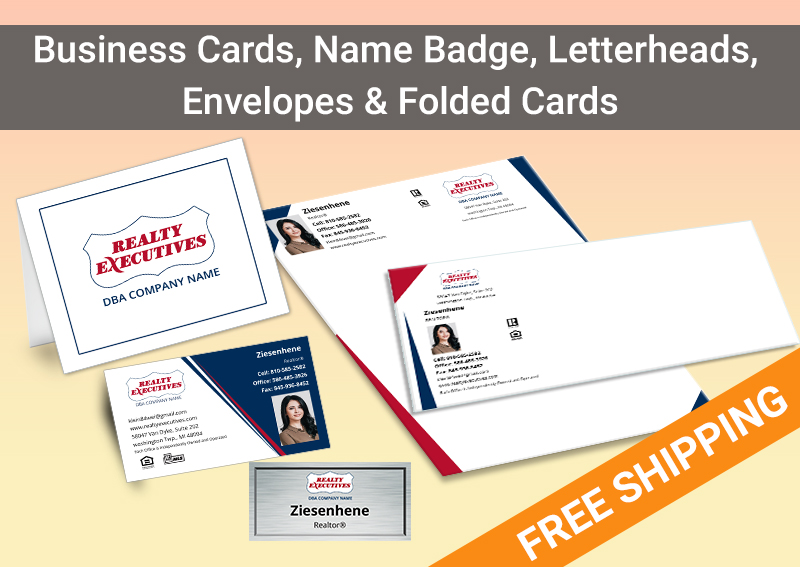 realty-executives Real Estate BC Agent Package -  personalized business cards| BestPrintBuy.com