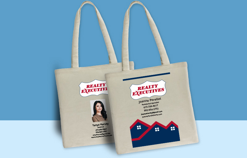 Realty Executives Real Estate Tote Bags -promotional products | BestPrintBuy.com