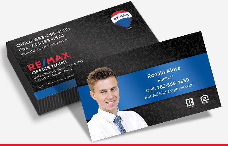 RE/MAX Real Estate Matching Two-Sided Business Cards - RE/MAX marketing materials | BestPrintBuy.com