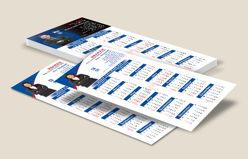 RE/MAX Real Estate Business Card Silhouette Calendar Magnets - RE/MAX  personalized marketing materials | BestPrintBuy.com