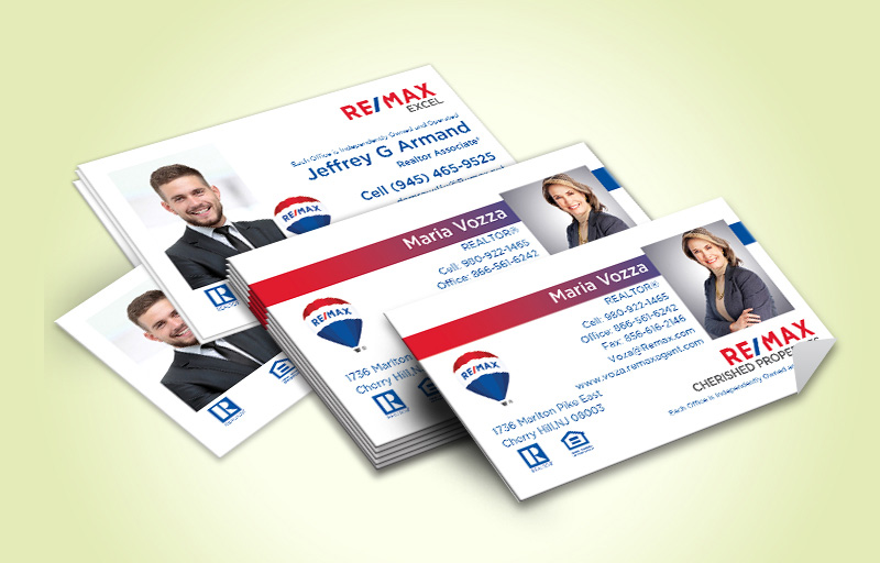 RE/MAX Real Estate Business Card Labels With Photo - RE/MAX marketing materials | BestPrintBuy.com