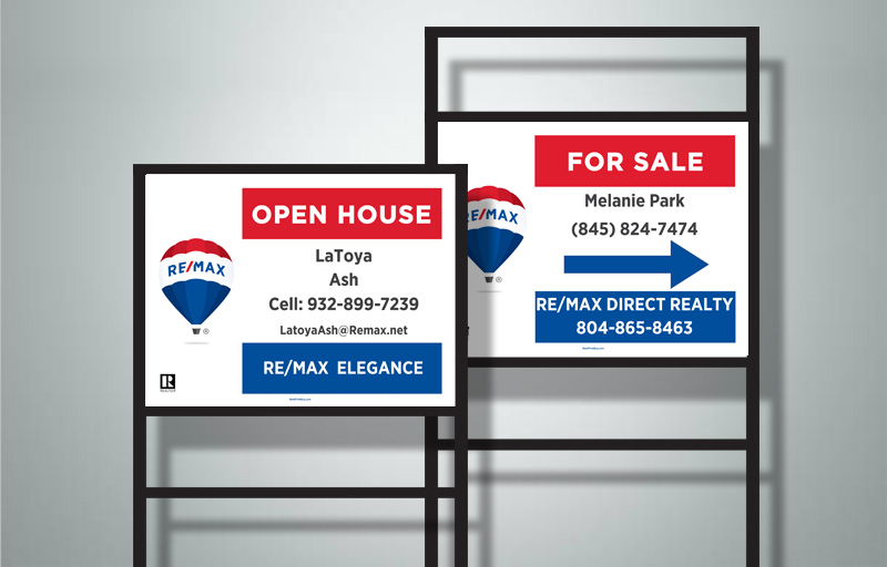 RE/MAX Real Estate Domed Oval Name Badge -  Tags for Realtors | BestPrintBuy.com