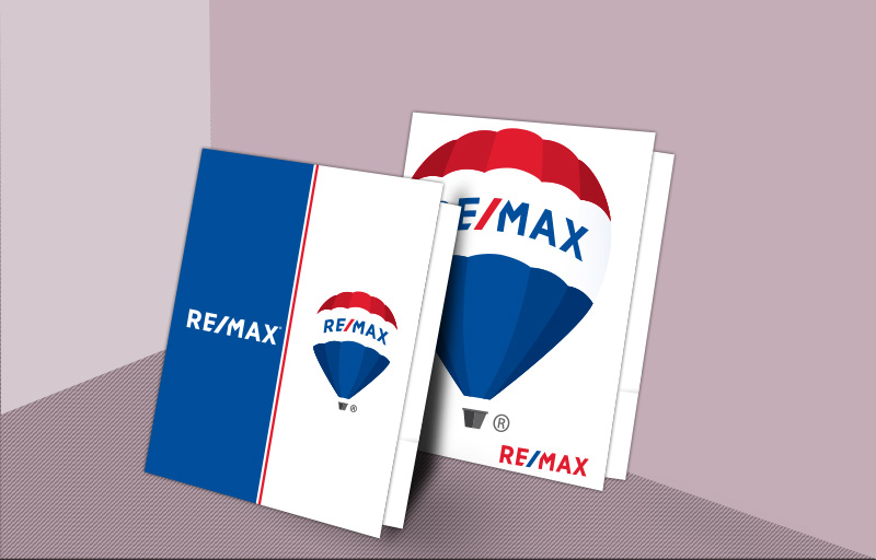 RE/MAX Real Estate Stock Presentation Folders - stock folders | BestPrintBuy.com