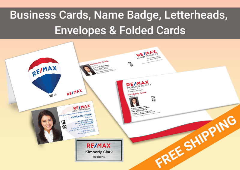RE/MAX Real Estate BC Agent Package - personalized business cards| BestPrintBuy.com