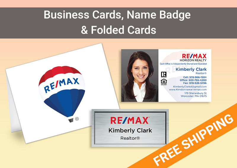 RE/MAX Real Estate BC Agent Package - personalized business cards| BestPrintBuy.com